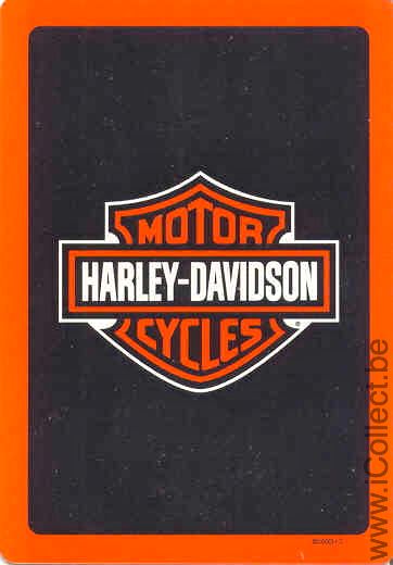 Single Swap Playing Cards Motorcycle Harley-Davidson (PS03-06B) - Click Image to Close