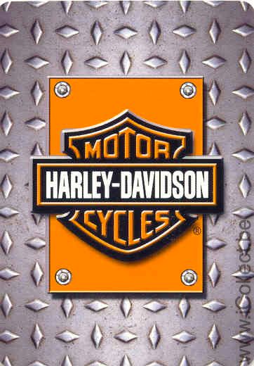 Single Playing Cards Motorcycle Harley-Davidson (PS03-20F) - Click Image to Close