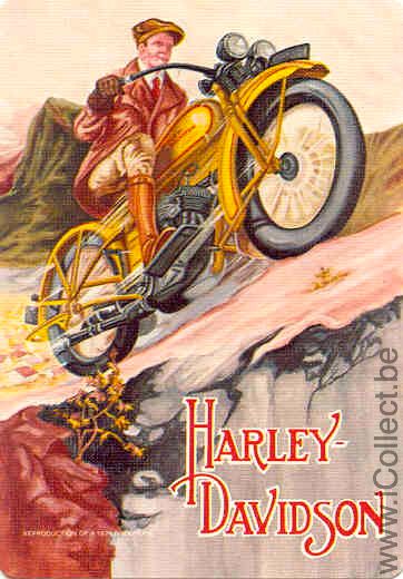 Single Playing Cards Motorcycle Harley-Davidson (PS03-20H) - Click Image to Close