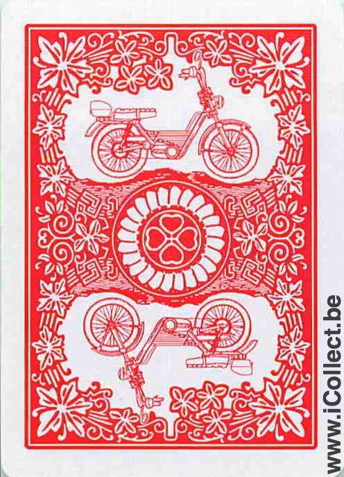 Single Playing Cards Motorcycle (PS10-20B)