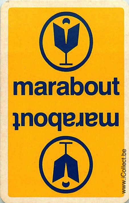 Single Swap Playing Cards Newspaper Marabout (PS19-52I) - Click Image to Close