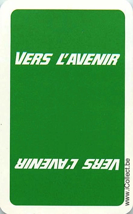 Single Swap Playing Cards Newspaper Vers l'Avenir (PS19-53I)