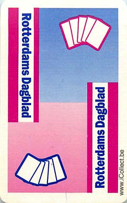 Single Swap Playing Cards News Rotterdams Dagblad (PS20-10F) - Click Image to Close