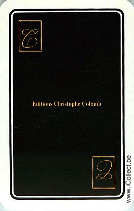 Single Swap Playing Cards Newspaper Christophe Colomb (PS20-19H)
