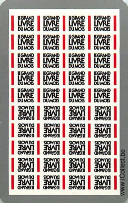 Single Swap Playing Cards Newspaper Grand Livre (PS20-20D) - Click Image to Close
