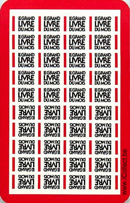 Single Swap Playing Cards Newspaper Grand Livre (PS20-20E) - Click Image to Close