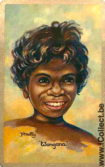 Single Playing Cards Australian Aborigine (PS07-05I) - Click Image to Close