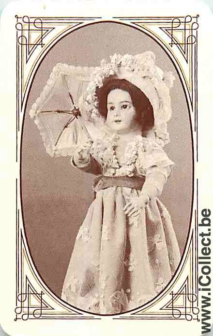 Single Swap Playing Cards People Doll (PS08-42I)
