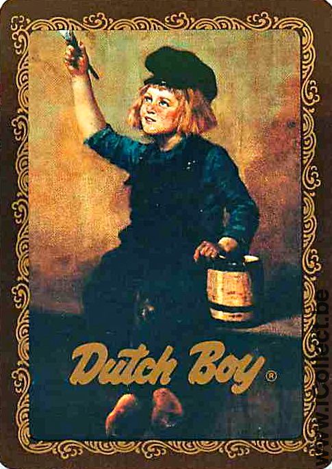 Single Playing Cards People Little Boy with Hat (PS07-11E) - Click Image to Close