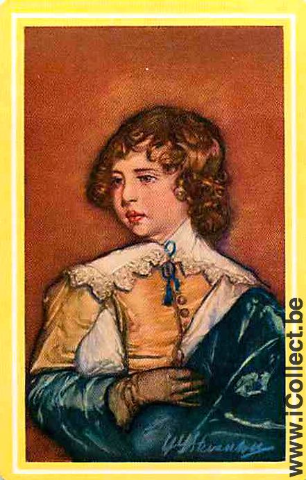 Single Playing Cards People Little Boy (PS07-11I)