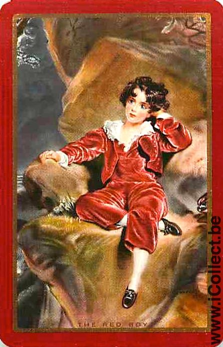 Single Swap Playing Cards The Red Little Boy (PS14-45D)
