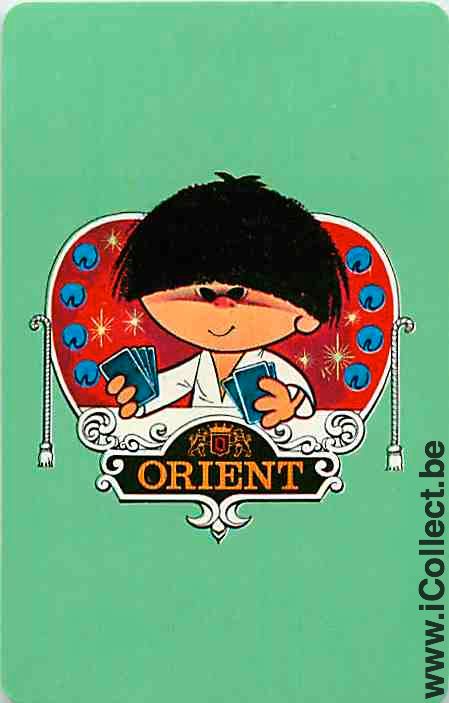 Single Playing Cards People Little Kid Orient (PS14-54E)