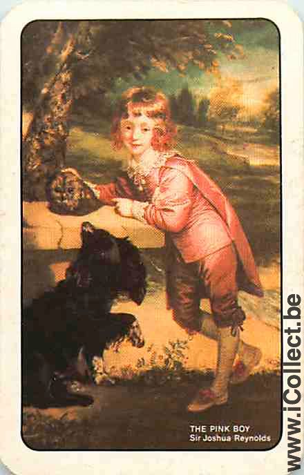 Single Playing Cards People The Pink Boy (PS14-54F) - Click Image to Close