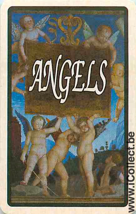 Single Swap Playing Cards People Angels (PS07-15A)