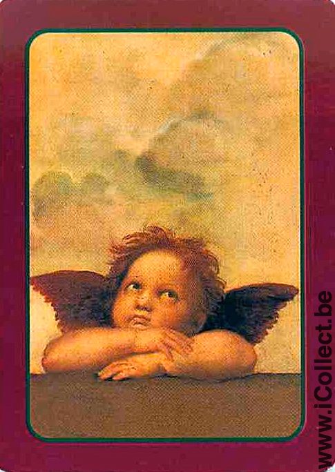 Single Playing Cards People Angels (PS07-15I) - Click Image to Close