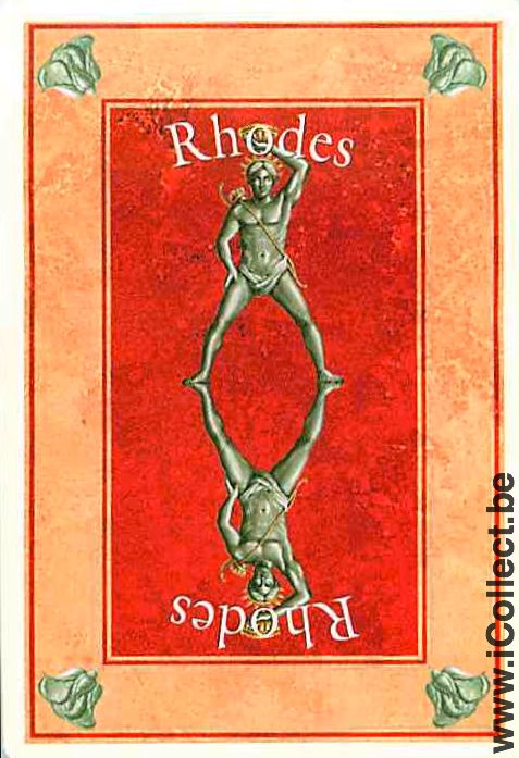 Single Playing Cards People Man Rhodes (PS14-34E)