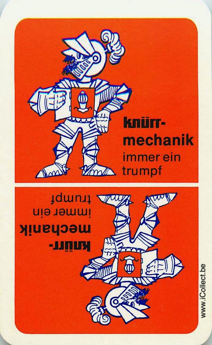 Single Swap Playing Cards People Knurr Machnik (PS10-06E) - Click Image to Close
