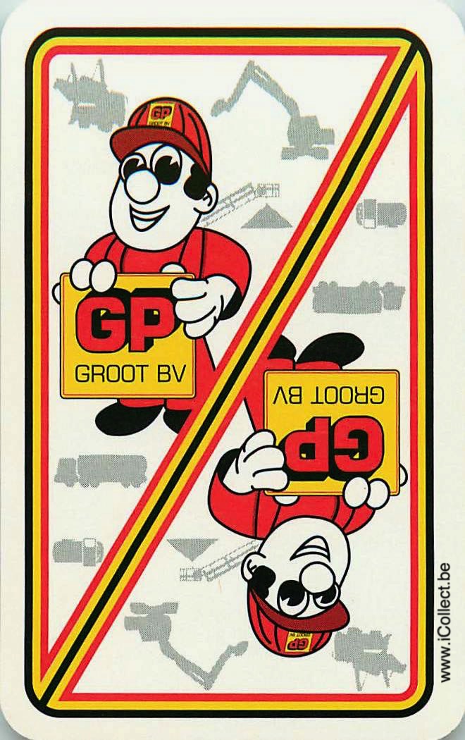 Single Swap Playing Cards People GP Groot BV (PS10-09C) - Click Image to Close