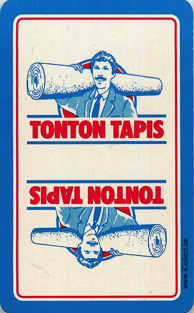 Single Swap Playing Cards People Tonton Tapis (PS15-05C)