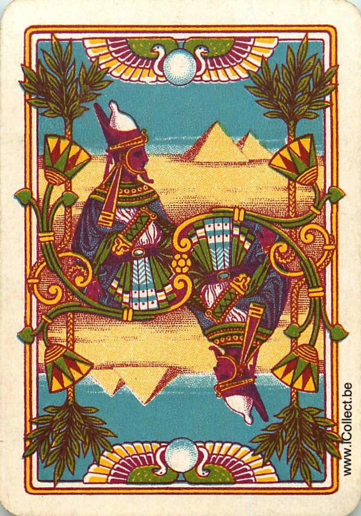 Single Swap Playing Cards People Egypt (PS15-12E)