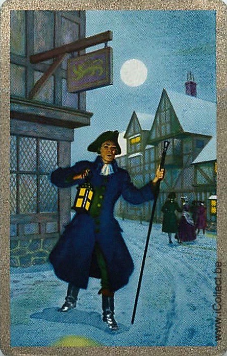 Single Swap Playing Cards People Stand-Up Man (PS21-37H)