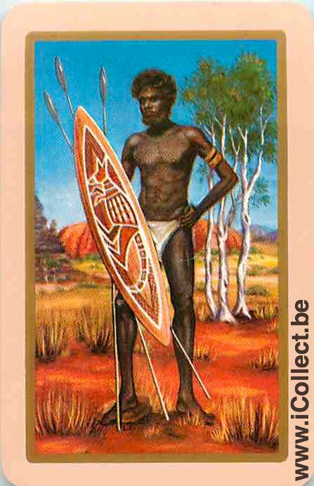 Single Swap Playing Cards Australian Aborigine (PS15-41A)