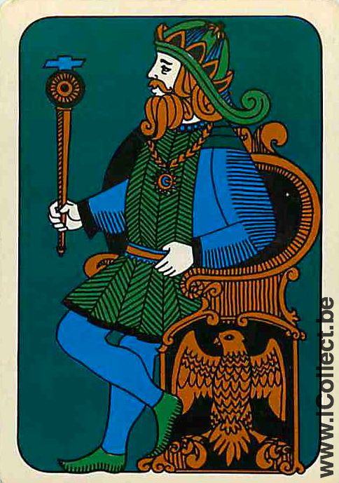 Single Playing Cards People King (PS15-44A)