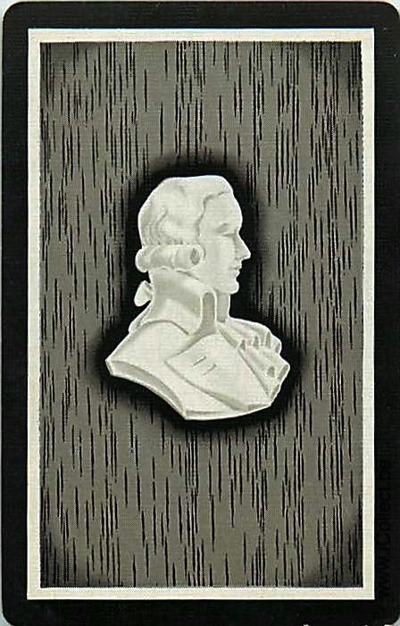Single Swap Playing Cards People Man Head (PS21-40C)