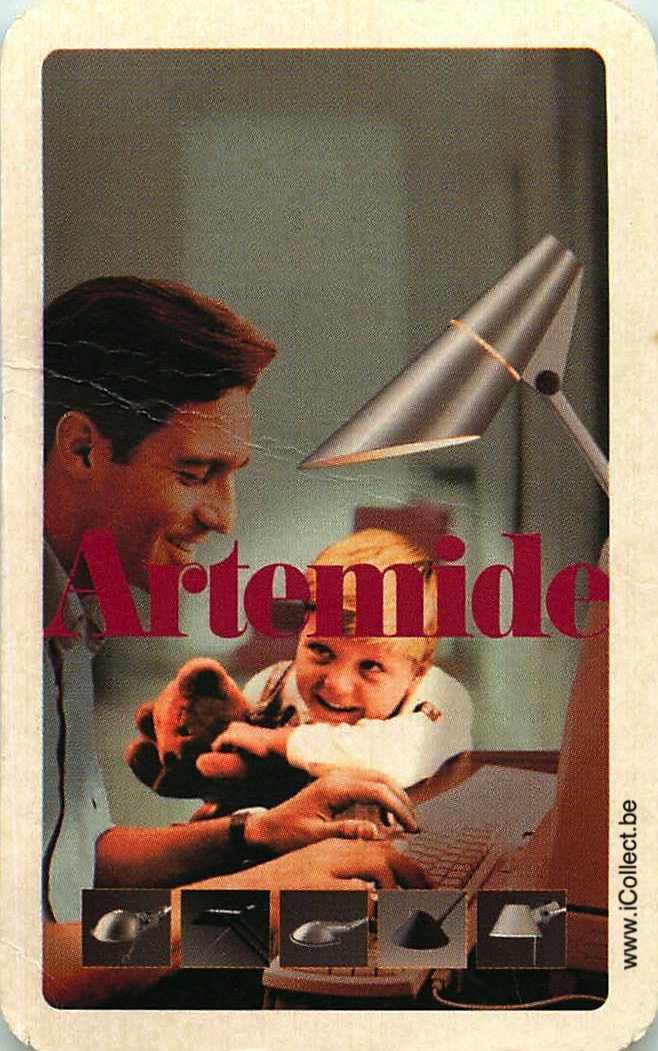 Single Swap Playing Cards People Artemide (PS10-19B) - Click Image to Close