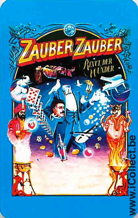 Single Playing Cards People Zauber Zauber (PS15-47D) - Click Image to Close
