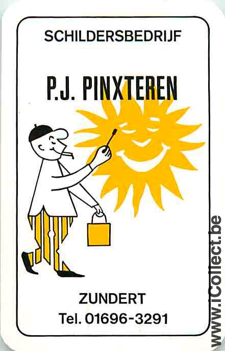 Single Swap Playing Cards People Pinxteren Sun (PS04-46E)