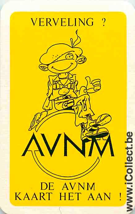 Single Playing Cards People AVNM (PS15-48I) - Click Image to Close
