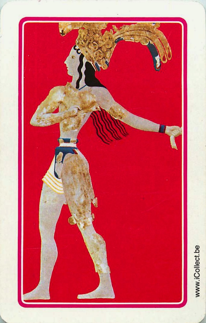 Single Swap Playing Cards People Greek (PS22-01C)