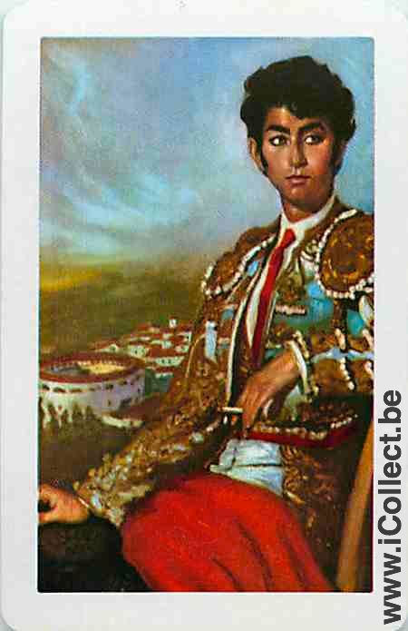 Single Swap Playing Cards People Torero Man (PS15-50I)