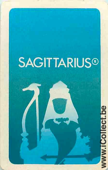 Single Playing Cards People Sqgittarius (PS15-51H)