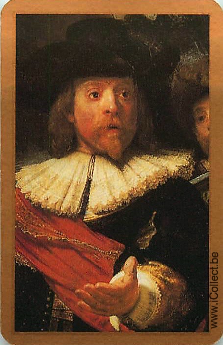 Single Swap Playing Cards People Man Head (PS21-39G)