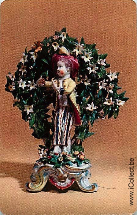 Single Swap Playing Cards People Statue (PS21-35H)