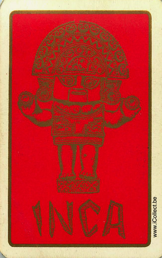 Single Swap Playing Cards People Inca (PS22-09E) - Click Image to Close
