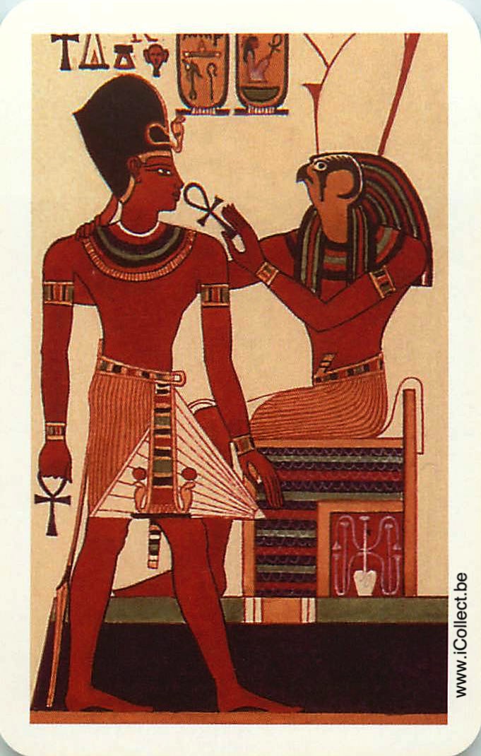 Single Swap Playing Cards People Egyptians (PS07-50G)