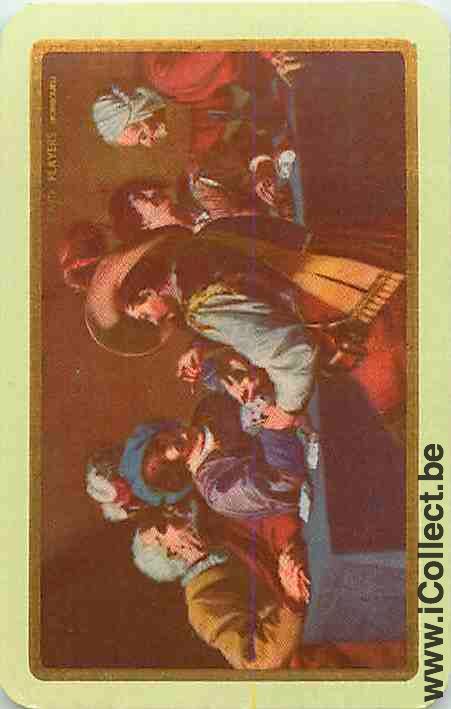 Single Playing Cards People Players Gambler Men (PS16-02I)