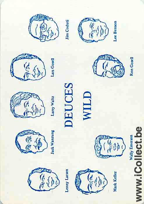 Single Playing Cards People Deuces Wild (PS16-04B) - Click Image to Close