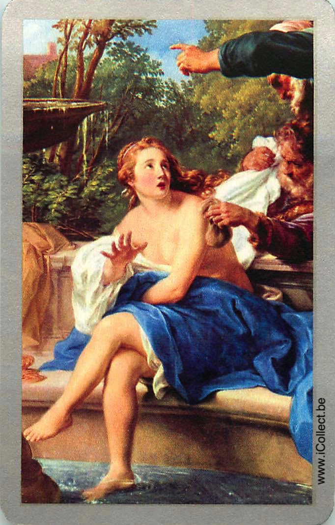 Single Swap Playing Cards People Nude Woman (PS15-58A)