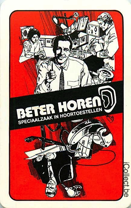 Single Swap Playing Cards People Beter Horen (PS04-50B)