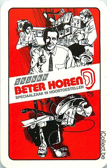 Single Swap Playing Cards People Beter Horen (PS04-59C)