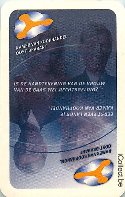 Single Playing Cards People Van Koophandel (PS05-28E) - Click Image to Close