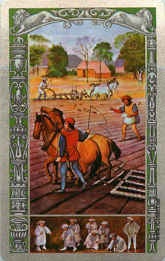 Single Swap Playing Cards People & Horse (PS14-59A) - Click Image to Close