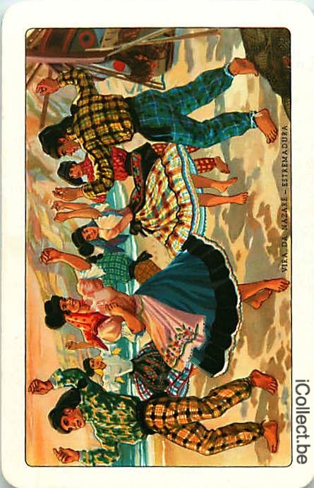 Single Swap Playing Cards People Dancers (PS07-04C) - Click Image to Close