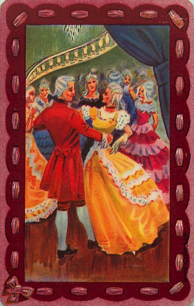 Single Swap Playing Cards People Couple Dancers (PS15-34B) - Click Image to Close