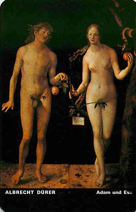 Single Swap Playing Cards People Adam & Eve (PS07-42H) - Click Image to Close