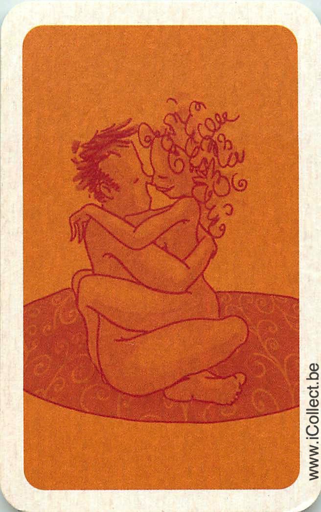 Single Swap Playing Cards People Naked couple (PS22-34E)